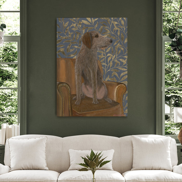 * Original Sold * Henry on his throne | Original Acrylic Painting on Canvas | Kelly Stevens-McLaughlan