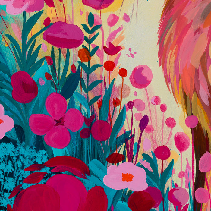 *Currently on Exhibit* Vibrant Haremony | Original Acrylic Painting on Canvas | Kelly Stevens-McLaughlan