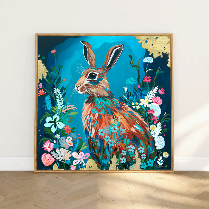 *Original Sold* Carnivalhare | Original Acrylic Painting on Canvas | Kelly Stevens-McLaughlan