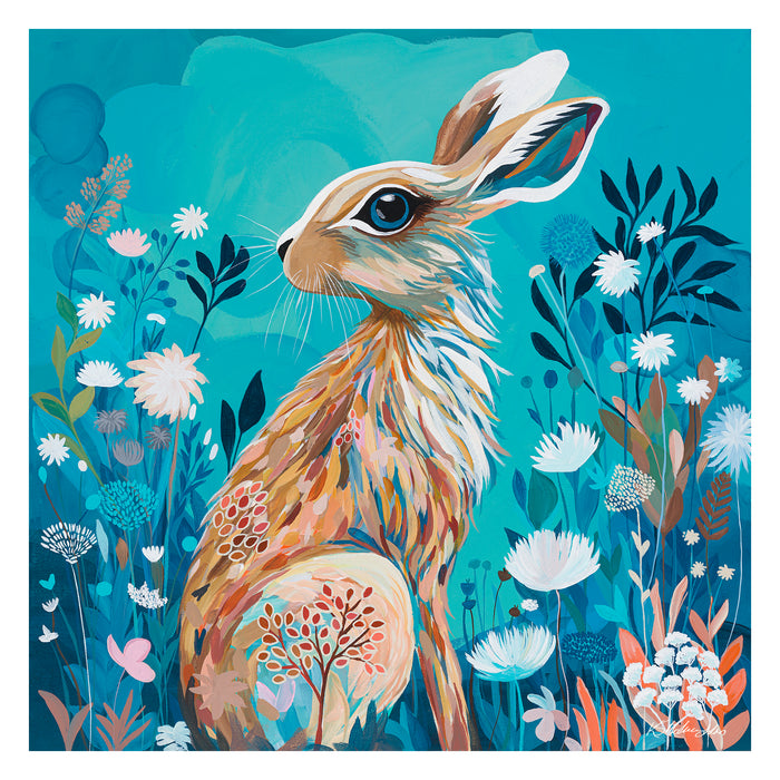 Dewflirt Whiskerhop | Limited Edition Print | Kelly Stevens-McLaughlan