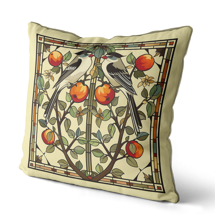 Rubinette Woodland Bird Cushion / Throw Pillow