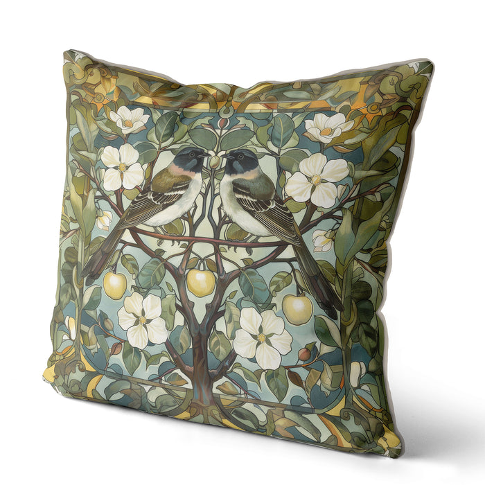 Pippin Woodland Bird Cushion / Throw Pillow