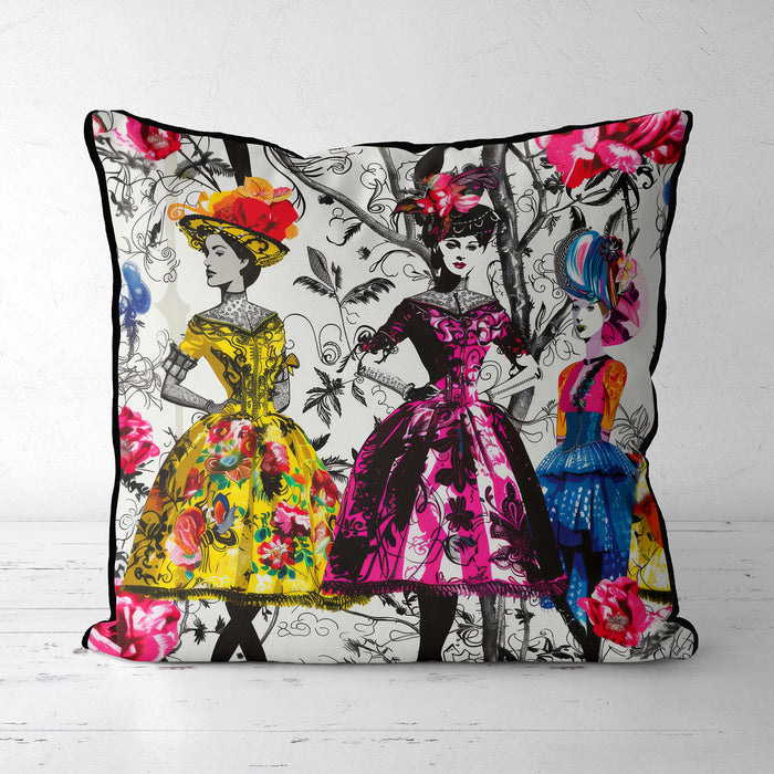 Colourful throw pillows best sale