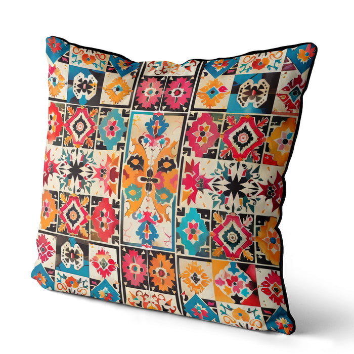 Aztec Bohemian Cushion Cover: ZantaFe, Sunset Mesa