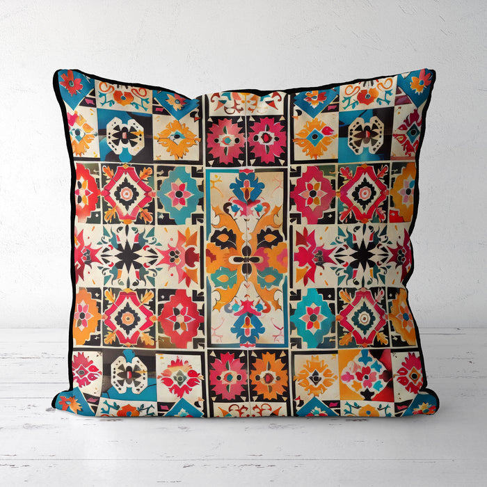 Aztec Bohemian Cushion Cover: ZantaFe, Sunset Mesa