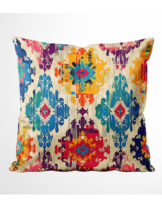 Southwestern Boutique Velvet Cushion Throw Pillow Cover: Morgan , Sunset Mesa