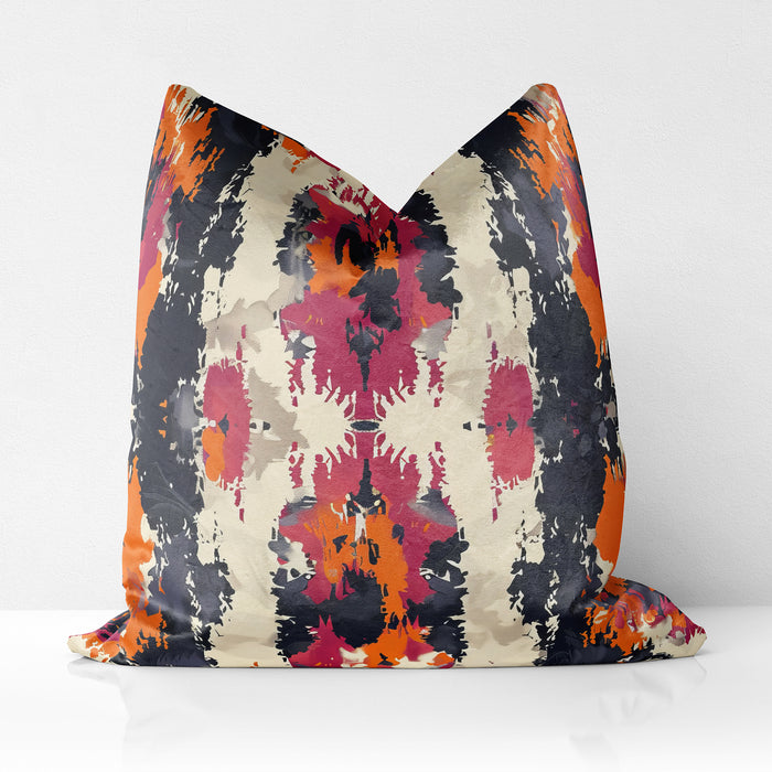 Aztec Boutique Velvet Cushion Throw Pillow Cover: Danielle, Sunset Mesa