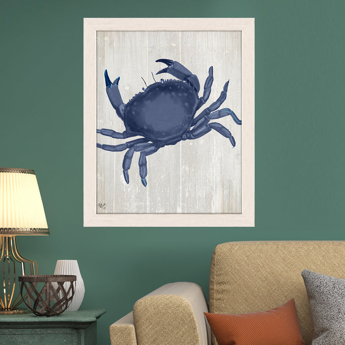 Buy: Great Blue Sea Crab Summer Art Coastal