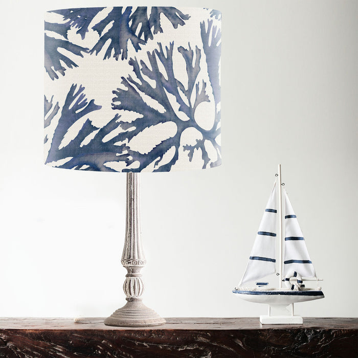 Coral 18 in blue, Nautical, Wholesale Lampshade