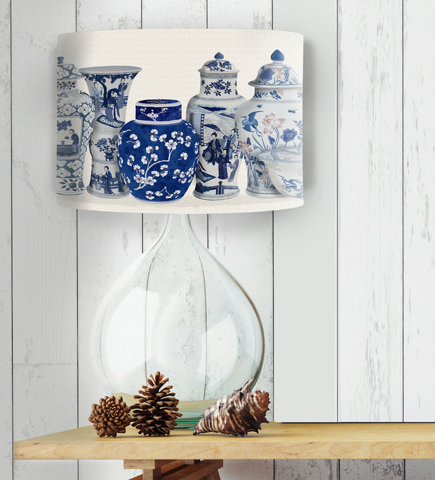 Chinoiserie vase White, Wholesale Lampshade