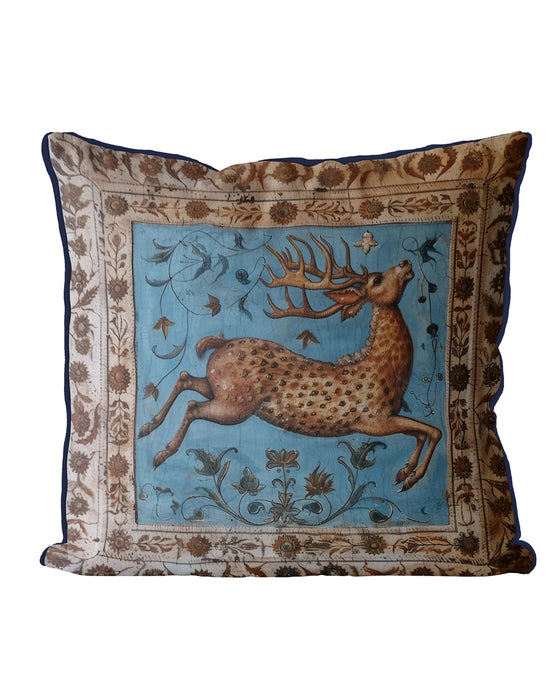 Hoof Hearted Stag Deer Cushion / Throw Pillow