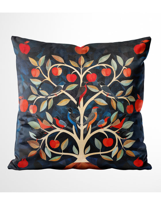 Braeburn Bird Boutique Velvet Cushion Throw Pillow Cover