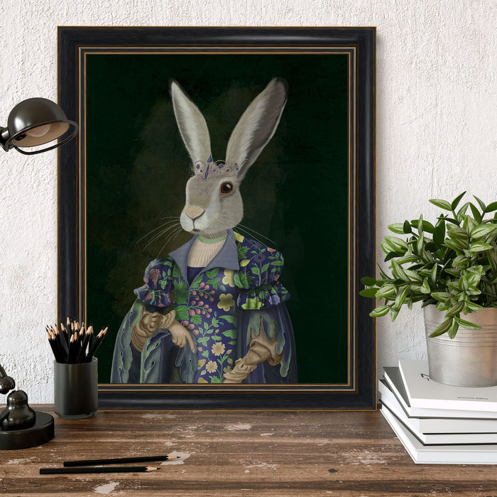 Ophelia Dolton Hare Portrait Limited Edition, Fine Art Print | Ltd Ed Print 18x24inch