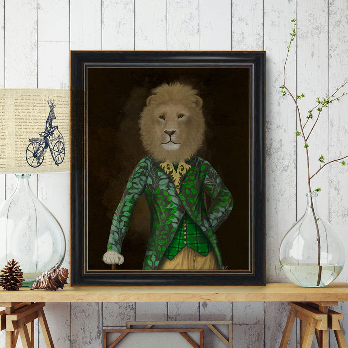 Sir Victor Buckland Lion Portrait Limited Edition, Fine Art Print | Ltd Ed Print 18x24inch